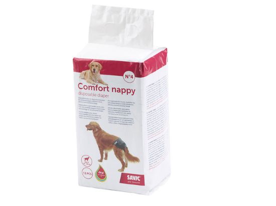 Savic Напи- Памперс за кучета , T4 40-48см, 12 бр.